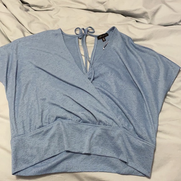 DYNAMITE CROP WRAP STYLE TOP - Picture 4 of 4